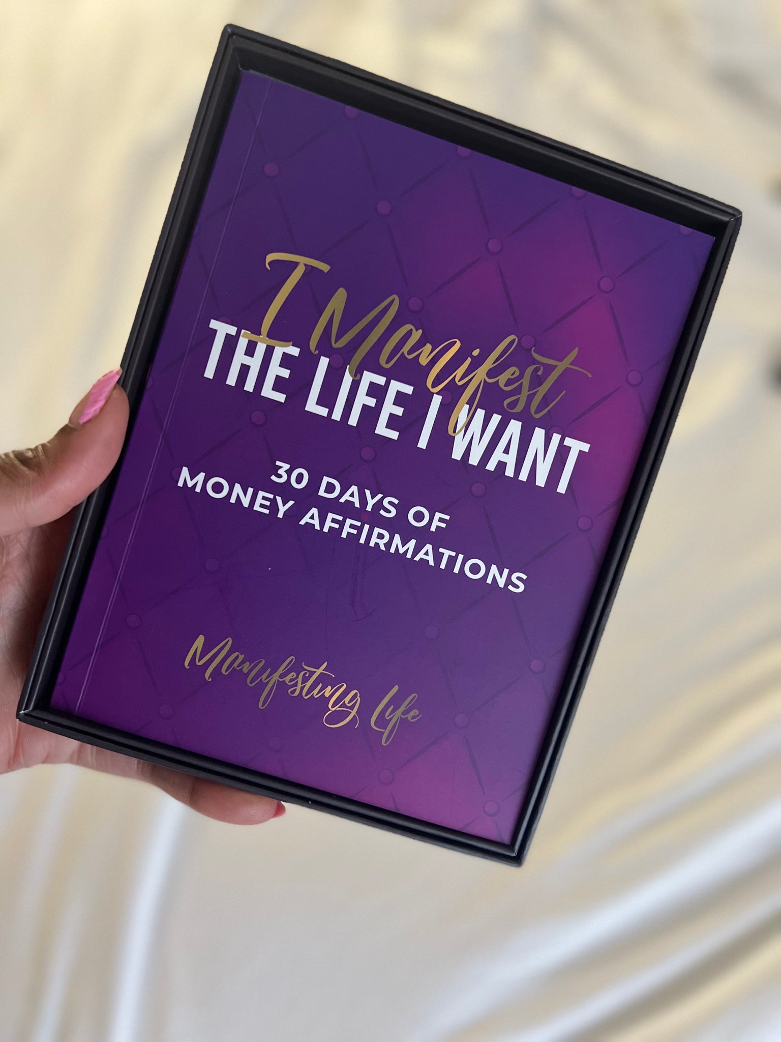 Manifesting Life workbook and journal set: MONEY AFFIRMATIONS